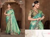 Morpankh By Zarkaashi Tissue Wedding Wear Saree Wholesalers In Surat
